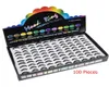 100pcslot en acier inoxydable Mélange de mélange de taille d'humeur change la couleur à la température révéler votre couple émotion intérieur couple Ring9483663