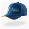 Motorfietskleding F1 Racing Cap 2024 Forma 1 Team Curved Driver Baseball Caps Men Women Sports Casual hoeden mode esigner drop d dhdqj