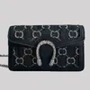 Ophidia dionysu Clutch Crossbody -Tasche von höchster Qualität Klassiker Klassiker Klassiker Schulterklärme Frau sogar Designer -Tasche Luxurys Handtasche Herren Leinwand Leder -Tasche Umschlagbeutel