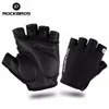 Rockbros Bicycle Bike Half Fingger Gants Shockpoolprowing Houstable Men Women Summer Mtb Mountain Sports Cycling Vêtements 240402