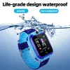 Bekijkt nieuwe Q12 Kids Smart 2G Call Telefoon Watch Waterdichte moeder Kinderen GPS Monitor Boy Girls Sos Child Sports Digital Watches Tracker