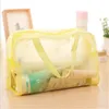 Storage Bags 2024 Fire Water Proof PVC Cosmetic Bag For Women Floral Transparent Wash Creative Home Outing Compressed Shower