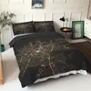 Bedding Sets 3d Print Duvet Cover Beautiful Family Set Urban Scenery Series Double Beddings And Bed Decoration For Bedroom