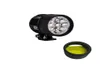 Motocicleta de iluminação automática LED LED LED LEVEL 90W AMARELO LEN EM BULBO DE BICKET CARM COM IP68 RESPONDERSO E SUPHENDER UNIVERSAL FIT4141714