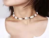 Rope Chain Natural Shell Necklaces Fashion Woman Boho Seashell Choker Necklace Lady Summer Beach Party Jewelry Girl Chokers TTA1108609489