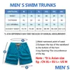 Мужские купальные костюмы Эскатч мужчина плавать шорты пляжные пляжные брюки для купания купания мужские