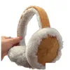 Ear Muff vinter äkta får Shearling muffs flickor skidåkare för söt båge varmare utomhus fluffig mjuk 230215 droppleverans dhnmm