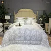 Bedding Sets Luxury Champagne 1000TC Egyptian Cotton Lace Set