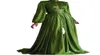 Robes décontractées Femmes Sexy Sexy Olive vert robe boho robe printemps automne à manches longues en soirée élégante maxi slit grand swing formel 1380914