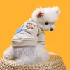 Hondenkleding kleine trui winter herfst warme hoodie huisdier schattige cartoon kleding puppy mode desinger zachte pullover schnauzer pomeranianus