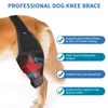 Dog Apparel Pads Puppy Accessories Belt Support Knee Brace For Recovery Adjustable Dogs Injury Straps Joint Legs Leg Pet