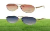 Mode moderne Schildstil nimmt meine Kette Pilot Sonnenbrille coole doppelte Farblinse Marke Design Sun Gläses de Sol Sonnenb8810612