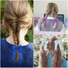 Acessórios para o cabelo 20pcs 3,5 polegadas Cheer Arcos para meninas Ponytail Holder Cheerleading elástico Bandas Babas infantil infantil