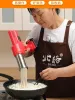 Makers Dough and Noodle Machine Paste Press Home Electric Small Multifunctional Handheld Wireless Gun Pasta Making Kneading Automaton