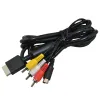 Kablar xunbeifang 10st MYCKET SVIDEO -kabel för PS2 RCA AV -sladd för PS3