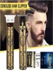 , Outliner Clipper беспроводная перезаряжаемая тено-лезвие для лезвий для мужчин для титановых керамических лезвий Barberhop Professional 9210077