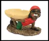 Rasta color giamaicano Man con posacenere di posacenere di cenere di cenere di cenere decorativo per posacenere di cenere di sigare di sigarette arte decorazione della casa decorazione per la casa ba2642417