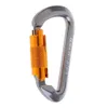 Carabiners 5 pcScarabiners 25kn /6720 lb carabiner profissional /torção /bloqueio automático D escalada de rocha Karabiner Hook Keychain Outdoor S Otxs2