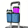Сумки для хранения портативная чашка чемодан ручка для бутылочных пакетов Организатор багаж кофейный контейнер туристические аксессуары