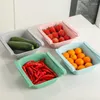 Mutfak Depolama Ayarlanabilir Gerilebilir Buzdolabı Organizatör Sepet Buzdolabı Çekme Çekmece Taze Katman Raf Konteyner
