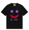 T-shirt heren dames Harajuku hiphop smiley grafisch afdrukken oversized t-shirt 2024 nieuwe mode casual gotische gotische korte mouw tops us size s-xl