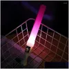 Party Decoration Q6Pe Led Light Sticks Flashing Decorations Glow With 3 Modes For Birthdays Weddings Concerts Drop Delivery Dhgzb