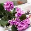 Decoratieve bloemen kunstmatige geranium plant nepbloem voor bruiloftsrangschikking tafel ornament Xmas Garden Home Decoratie 36 cm