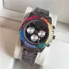 Fashion Trend Men's Watch Color Diamond with Classic Quartz Men's Watch pour hommes