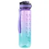 Vattenflaskor 1000 ml Sport Drinking Bottle Läckesäker återanvändbar stor kapacitet för Outdoor Travel Gym Fitness
