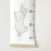 Decoratieve beeldjes Dieren Hoogte Meet Chart Meter Kinderen Wandgroeipabellen voor kinderen Hang Ruler Room deocratie