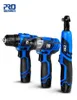 12V Cordless Electric Screwnriver Drill Machine Ratchet Wrench Power Tools Electric Hand Drill Battery by Prostormer 2014392524