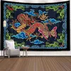 Wandteppiche Chinesische Drachen Wand Wandteppich Tier großer Wohnzimmer Wohnzimmer Dekor Tapestri 6 Größen