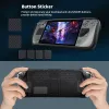 Accessories 7in1 Case Set TPU Cover with Stand Include Touchpad Button Sticker Set Game Accessories for Steam deck