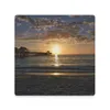 Bord Mattor Naples Pier Sunset Ceramic Coasters (Square) Anti Slip Hushållsredskap Kök Mugg Set Drink