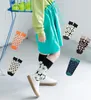 Fashion New Chidlren Socks Kids Flowers Колена высокие носки для мальчиков девочки вязание повседневные длинные носки детские хлопковые носки A23699046173