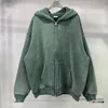 Mens Hoodies Sweatshirts Designer Wax Dyed Retro dog Trendy Hoodie Oversize Loose Washed P Drop Delivery Apparel Clothing Dhru9