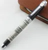 Pennen Jinhao 189 Chinese klassieke cultuur "Yi Yan Jiu Ding" Roller Ball Pen With Gift Case Luxe metalen Ballpoint Pens Ang Gift Box