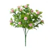 Symulacja kwiatów dekoracyjna plastikowe jagody wykwintne owoce fałszywe kwiat bukiet doniczkowy dekoracja stolika domu drzewo ślubne