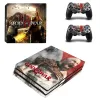 Stickers God of War PS4 Pro Stickers Play station 4 Skin Sticker Decal For PlayStation 4 PS4 Pro Console & Controller Skins Vinyl