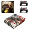 Autocollants God of War PS4 Pro autocollants Play Play 4 Stick Sticker Sticker pour Playstation 4 PS4 Pro Console Controller Skins Vinyle