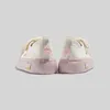 Casual Shoes Personalized Design Small White Female 2024 Summer Cherry Blossom Pink Canvas Student