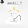 Hooks 10pcs 6x6cm transparent starke selbstklebende Tür Wandbügel Saughöhle Rack Tasse Sauger für Küchenbad