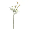 Fleurs décoratives 10pcs Set intérieure ou extérieur à faible entretien et plantes Fleur de marguerites artificielles