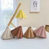Decorative Plates Candy Colors Thickened Hanging Umbrella Shape Lampshade Replacement Modern Cute Outdoor Indoor Leather Dust-proof Cover