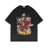 Anime camiseta camiseta masculina designer vintage Anime Camise