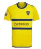 2024 2025 CA Boca Juniors Cavani Soccer Jerseys 24 25 Carlitos Maradona Club Atletico Conmebol Libertadores Janson Football Shirt sets Kids Uniforme