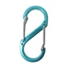 Carabiners 51x2m Grand Keychain Mtifonctional Key Ring Outdoor Tools Cam S-Type Buckle 8 caractères