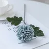 Decorative Flowers Artificial Dandelion Flower Bulbs Home Decor Wedding Hand Bouquet Dining Table Decoration Garden