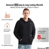 Heren Hoodies Sweatshirts Heren Outdoor Elektrische USB Verwarming Sweaters Men Winter Winter Warm Verwarmde Kleding Opladen Warmte Jacket Sportkleding DHN2S