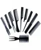 10psset Professional Hair Crash Sceb Salon Antistatic Combs Hair warrush Hairressing Care Styling Tools8030764